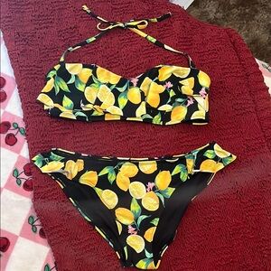 Lemon Bikini Set